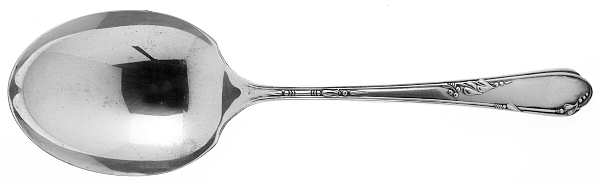 Meadowbrook (Silverplate, 1936) Solid Salad Serving Spoon