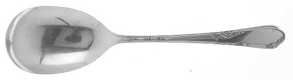 Meadowbrook (Silverplate, 1936) Solid Smooth Casserole Spoon