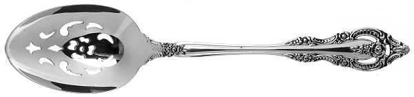 Mediterranea (Sterling, 1967) Pierced Tablespoon (Serving Spoon)