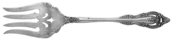 Mediterranea (Sterling, 1967) Medium Solid Cold Meat Serving Fork