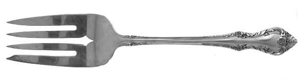 Melbourne (Sterling, 1952) Medium Solid Cold Meat Serving Fork