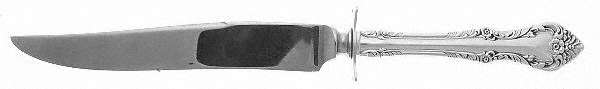 Melbourne (Sterling, 1952) Small Steak Carving Fork with Stainless Prongs