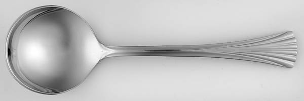 Melbourne (Stainless) Round Bowl Soup Spoon (Cream Soup)