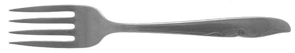 Mermaid (Stainless) Individual Salad Fork