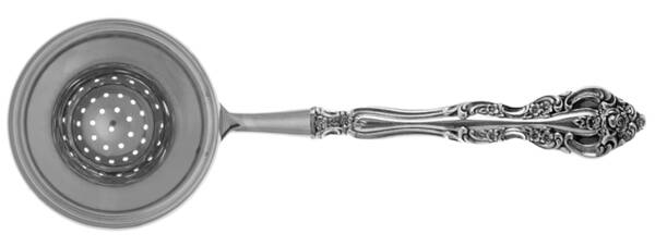 Michelangelo (Sterling, 1970) Tea Strainer Overcup Serving-Stainless Bowl HC