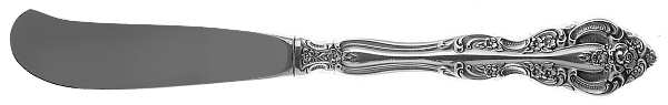 Michelangelo (Sterling, 1970) Butter Spreader Hollow Hdl-Paddle/Stainless Blade