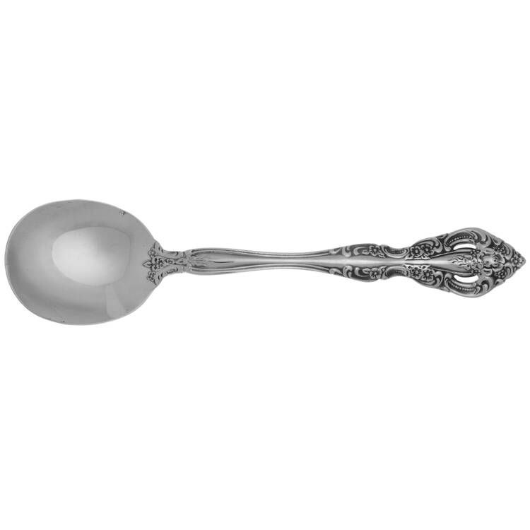 Michelangelo (Stainless) Spoon-Spaghetti/Solid-Individual HC