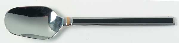 Midnight (Stainless, Black Hld, Gold) Place/Oval Soup Spoon