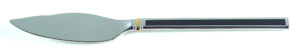 Midnight (Stainless, Black Hld, Gold) Individual Solid Fish Knife