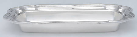 Silverplate Hollowware 1/4 Lb Butter No Lid