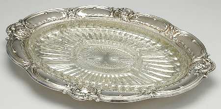 Silverplate Hollowware 5 Part Relish