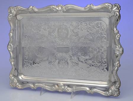 Silverplate Hollowware 14" All Purpose Rectangular Dish