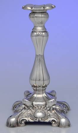 Silverplate Hollowware 8" Candlestick