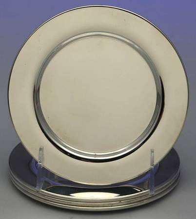 Silverplate Hollowware Bread & Butter Plate - Set of 4