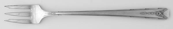 Milady (Silverplate, 1940) Short Handle Pickle/Olive Fork