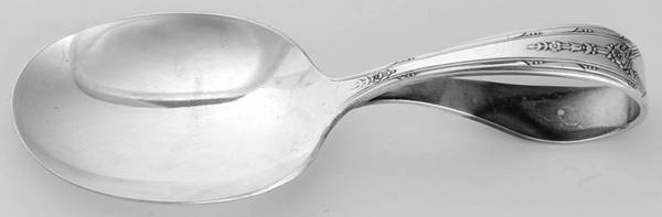 Milady (Silverplate, 1940) Curved Handle Baby Spoon