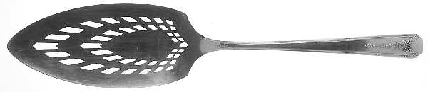 Milady (Silverplate, 1940) Solid Pierced Pie Server