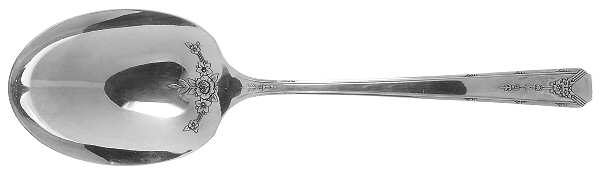 Milady (Silverplate, 1940) Large Solid Berry/Casserole Spoon