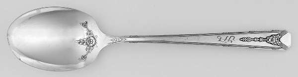 Milady (Silverplate, 1940) Monogram Sugar Spoon