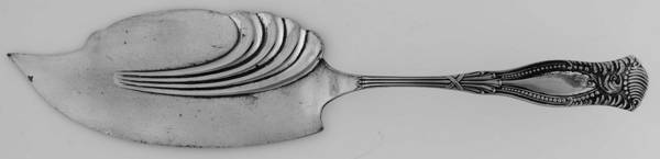 Milano (Silverplate) Large Solid Fish Serving Knife