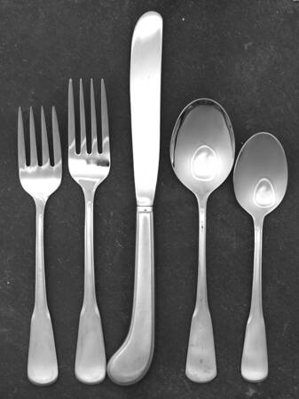 Minute Man-Colonial Boston-Satin (Stainless) 40  Piece Estate Set