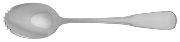 Minute Man-Colonial Boston-Satin (Stainless) Fruit/Orange Spoon Individual, Serrated Bowl HC