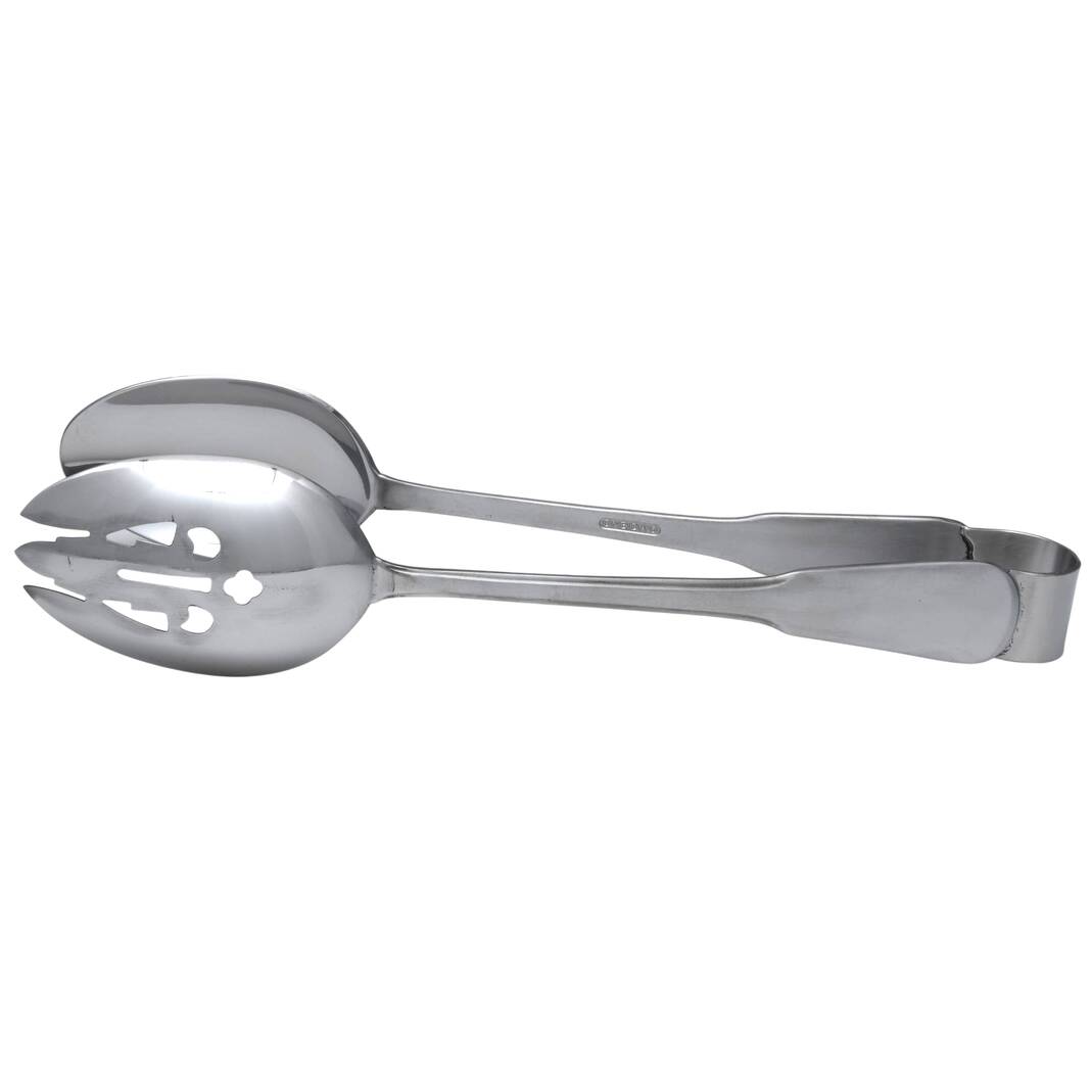Minute Man-Colonial Boston-Satin (Stainless) Salad Tongs Solid HC