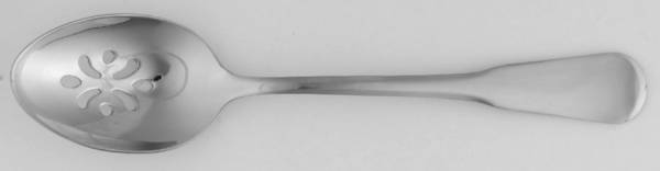 Minute Man-Colonial Boston-Satin (Stainless) Pierced Tablespoon (Serving Spoon)