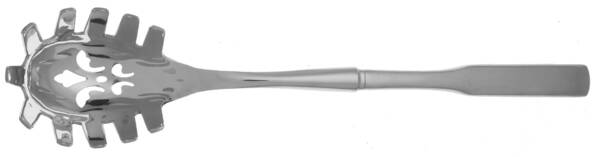Modern Antique (Stainless) Pasta Server with Stainless Bowl HC