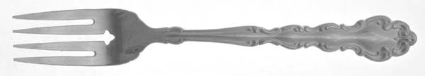 Modern Baroque (Silverplate, 1969) Individual Salad Fork