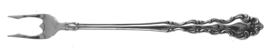 Modern Baroque (Silverplate, 1969) Short Handle Pickle/Olive Fork