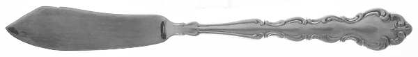 Modern Baroque (Silverplate, 1969) Flat Handle Master Butter Knife