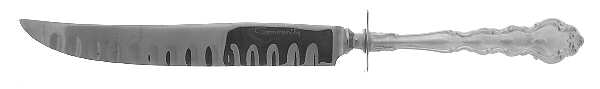 Modern Baroque (Silverplate, 1969) Small Steak Carving Knife with Stainless Blade