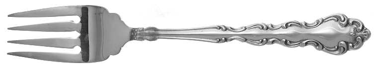 Modern Baroque (Silverplate, 1969) New Style Salad Fork