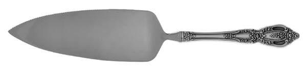Monte Carlo (Stainless) Pie Server with Serrated Stainless Blade HC
