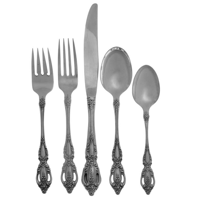Monte Carlo (Stainless) 40 Piece Estate Set
