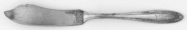 Modjeska (Silverplate, 1916) Flat Handle Master Butter Knife