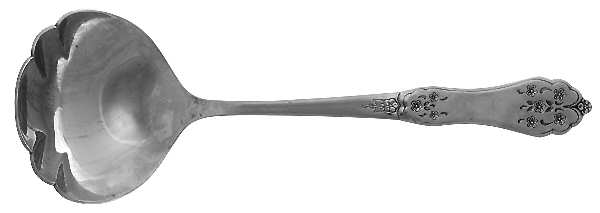 Morning Lace (Stainless) Solid Gravy Ladle
