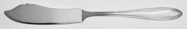 Monroe-Mohawk (Silverplate, 1915) Flat Handle Master Butter Knife
