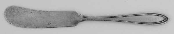 Monroe-Mohawk (Silverplate, 1915) Flat Handle Butter Spreader