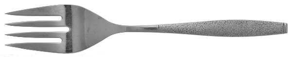 Montina-Indio(Stainless) Medium Solid Cold Meat Serving Fork