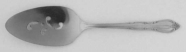 Montclair (Stainless, Floral Tip) Pierced All Stainless Pie Server