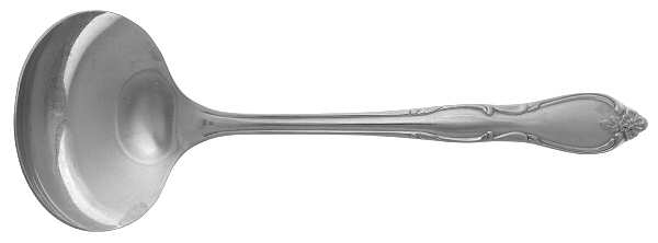 Montclair (Stainless, Floral Tip) Solid Gravy Ladle