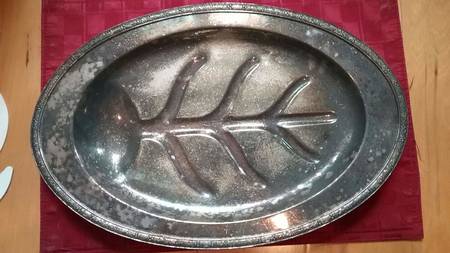 Montclair (Silverplate, Hollowware) 17" Oval Serving Platter