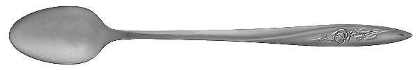 Morning Rose (Silverplate, 1960) Infant Feeding Spoon by Oneida Silver