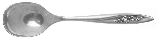 Morning Rose (Silverplate, 1960) Straight Handle Baby Spoon