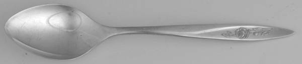 Morning Rose (Silverplate, 1960) Five O'Clock Teaspoon by Oneida Silver