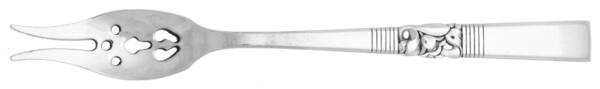Morning Star (Silverplate, 1948) Olive Fork with Short Handle HC