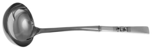 Morning Star (Silverplate, 1948) Soup Ladle with Stainless Bowl HC