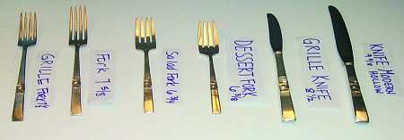 Morning Star (Silverplate, 1948) Grille Fork (Viande)